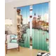 Комплект штор на шторной ленте блэкаут Helga Застывшая вечность 150x260 см цвет бежевый
