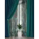 Комплект штор на шторной ленте AT Home Лиромнирс 150x250 см цвет черный