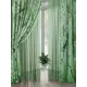 Комплект штор на шторной ленте AT Home Бервиарс 150x250 см цвет зеленый