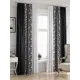Комплект штор на шторной ленте AT Home Ремендис 215x270 см цвет черный