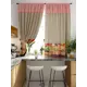 Штора на шторной ленте для кухни Helga Итасан 180x150 см цвет бежевый
