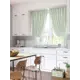 Штора на шторной ленте для кухни Helga Тарф 180x150 см цвет белый