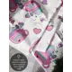 Комплект штор на шторной ленте Comfy Way Мивлис 150x180 см цвет белый