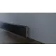Плинтус напольный Саваш №1 Black Brilliant 70x16x2070 мм. цена за упаковку 10 шт.