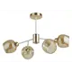 Люстра потолочная Lumion 5650/4c 5650-4c 4 лампы 12 м² цвет золотой