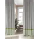 Комплект штор на шторной ленте AT Home Секвен 150x280 см цвет бежевый