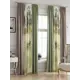 Комплект штор на шторной ленте AT Home Милменс 215x270 см цвет коричнево-зеленый