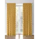 Комплект штор на шторной ленте Decoracion Клетка Кембридж 145x275 см цвет красный желтый