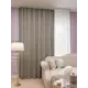 Портьера Канвас Domlegrand 150x260 трюфель
