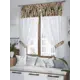 Штора на шторной ленте для кухни Helga Ролменсо 180x150 см цвет белый