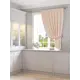Штора на шторной ленте блэкаут для кухни Helga Царлик HL-922344 150x180 см цвет бежевый