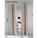 Комплект штор на шторной ленте AT Home Нобиус-67 180x300 см цвет слоновая кость