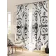 Штора на шторной ленте AT Home Ковка 150x260 см цвет серый