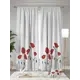 Штора на шторной ленте AT Home Доллира 150x260 см цвет коричневый