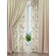 Комплект штор на шторной ленте AT Home Лонрини 150x260 см цвет бежевый