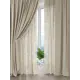 Комплект штор на шторной ленте AT Home Ролнос 150x260 см цвет серо-бежевый