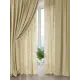 Комплект штор на шторной ленте AT Home Ролнос 150x260 см цвет бежевый