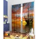Комплект штор на шторной ленте AT Home Гангут 150x260 см цвет гангут