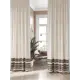 Комплект штор на шторной ленте AT Home Лоримерс 150x280 см цвет бежевый