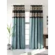 Комплект штор на шторной ленте AT Home Рилтарс 150x250 см цвет белый