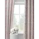 Комплект штор на шторной ленте Decoracion Королевские лилии 145x275 см цвет розовый