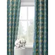 Комплект штор на шторной ленте Decoracion Летний аромат 145x275 см цвет синий желтый
