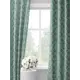 Комплект штор на шторной ленте Decoracion Изящный узор 145x275 см цвет синий зеленый