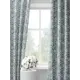 Комплект штор на шторной ленте Decoracion Цветочные соты 145x275 см цвет серый зеленый