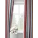 Комплект штор на шторной ленте Decoracion Стильные полоски 145x275 см цвет красный кремовый бирюзовый
