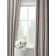 Комплект штор на шторной ленте Decoracion Элегантная полоска 145x275 см цвет белый серый бежевый