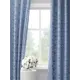 Комплект штор на шторной ленте Decoracion Изящные веточки 145x275 см цвет синий голубой