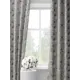 Комплект штор на шторной ленте Decoracion Цветущие розы 145x275 см цвет серый бордовый оливковый
