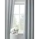 Комплект штор на шторной ленте Decoracion Виндзорская клетка 145x275 см цвет белый синий серый