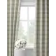 Комплект штор на шторной ленте Decoracion Классическая клетка 145x275 см цвет белый бежевый
