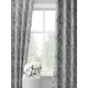 Комплект штор на шторной ленте Decoracion Скоро зима 145x275 см цвет серый красный