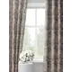 Комплект штор на шторной ленте Decoracion Листья монстеры 145x275 см цвет серый желтый