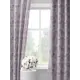 Комплект штор на шторной ленте Decoracion Город в пальмах 145x275 см цвет серый сиреневый