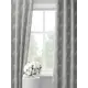 Комплект штор на шторной ленте Decoracion Ромбы с узорами 145x275 см цвет серый зеленый