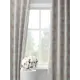 Комплект штор на шторной ленте Decoracion Нежные лепестки 145x275 см цвет серый оранжевый
