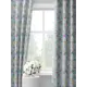 Комплект штор на шторной ленте Decoracion Романтические цветы 145x275 см цвет зеленый желтый голубой