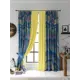 Комплект штор на шторной ленте AT Home Фрунквер 220x270 см цвет синий