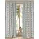 Комплект штор на шторной ленте AT Home Гренмирс 260x150 см цвет бирюзовый
