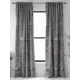 Комплект штор на шторной ленте AT Home Фортнос 150x250 см цвет бирюзовый