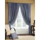 Комплект штор на шторной ленте AT Home Менак 185x280 см цвет синий