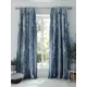 Комплект штор на шторной ленте AT Home Симернис 150x260 см цвет синий