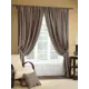 Комплект штор на шторной ленте AT Home Палис 220x280 см цвет коричневый
