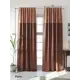 Комплект штор на шторной ленте AT Home Хенвикас 150x250 см цвет коричневый