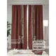 Комплект штор на шторной ленте At Home Гэти 150x260 см цвет винный