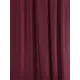 Комплект штор на шторной ленте At Home Тиаго 150x280 см цвет бордовый