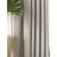 Комплект штор на шторной ленте At Home Зирар 150x260 см цвет бежевый